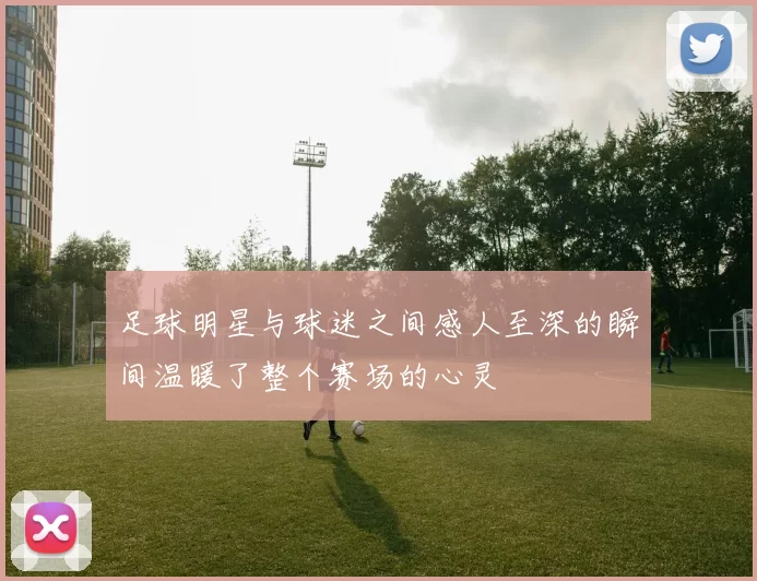 足球明星与球迷之间感人至深的瞬间温暖了整个赛场的心灵