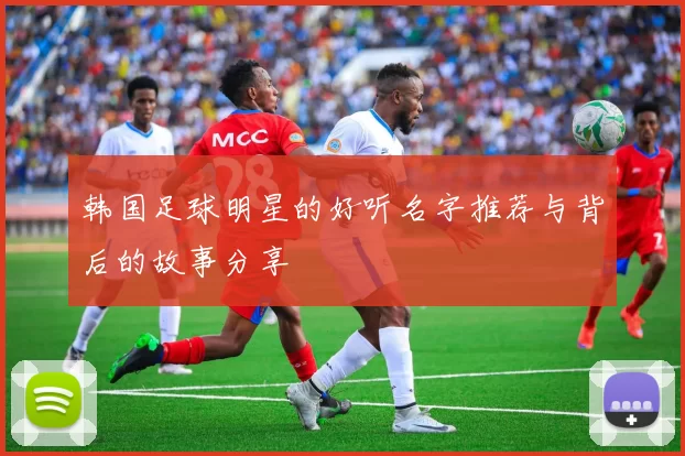 韩国足球明星的好听名字推荐与背后的故事分享